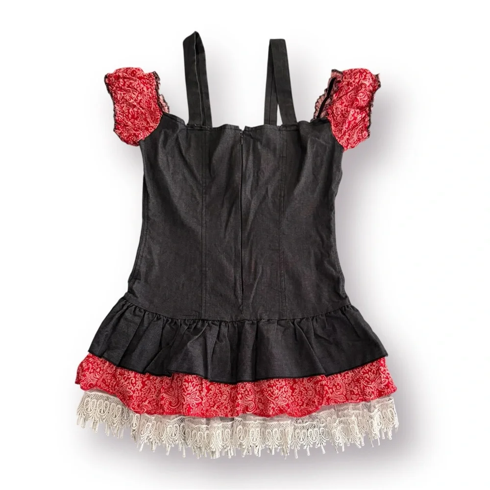 🛍️SALE🛍️ Fun World Women's Shotgun Western Sheriff Cowgirl Costume - Picture 5 of 6